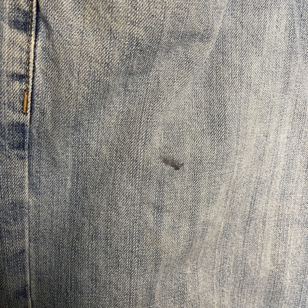 Old Navy Loose Straight Denim Jean 38x32 Y2K Men Relaxed Mid Rise Light Wash - Picture 5 of 13